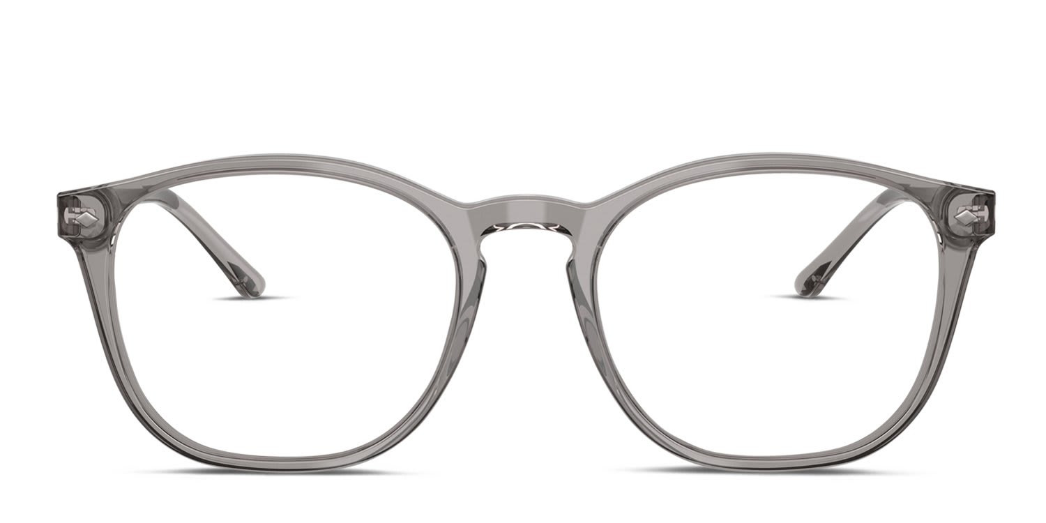 Giorgio Armani AR7074 Clear, Gray glasses - Clear / Gray - Frontal View