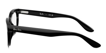 Ray-Ban RX5489 Black glasses - Black - Side View