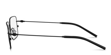 Moncler ME1004 Matte Black glasses - Matte Black - Side View