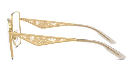 Dolce & Gabbana DG1358 Gold glasses - Gold - Side View