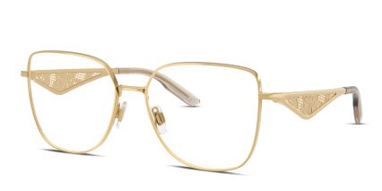 Dolce & Gabbana DG1358 Gold glasses - Gold - Angle View