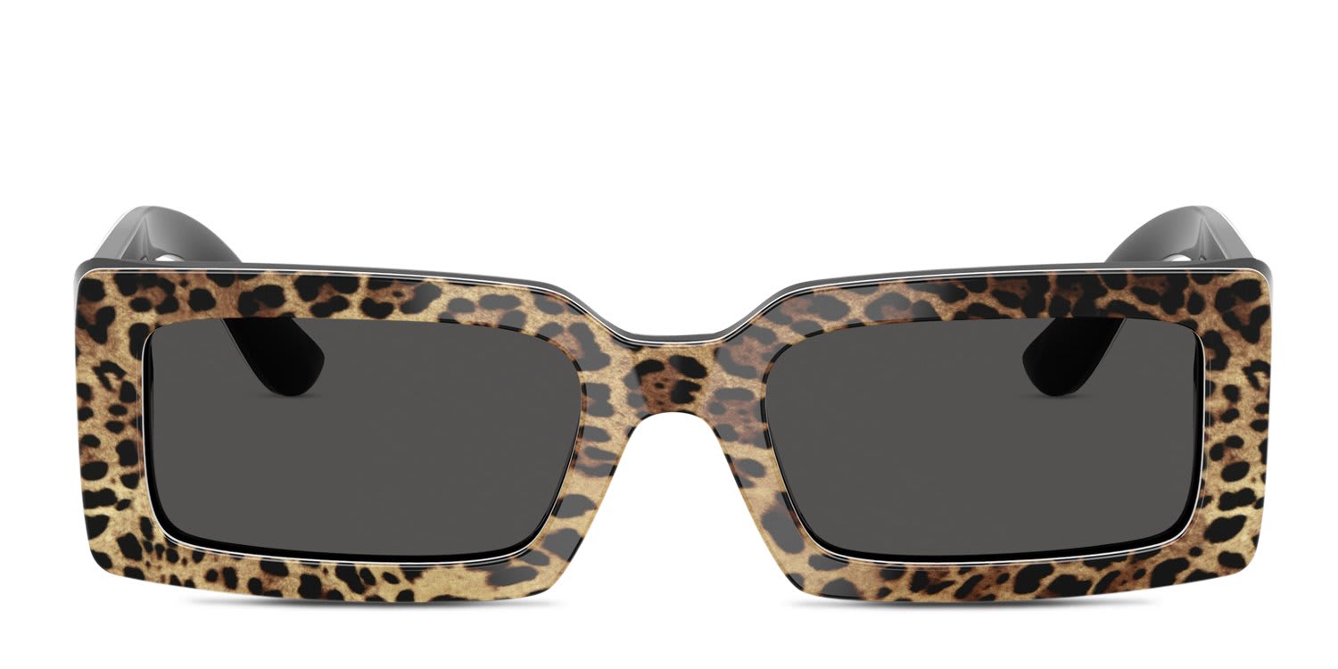 Dolce & Gabbana DG4416 Black glasses - Black / Gray - Frontal View