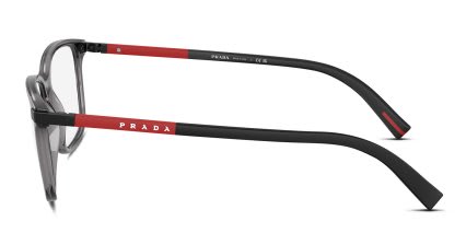 Prada Linea Rossa PS02RV Clear glasses - Clear - Side View