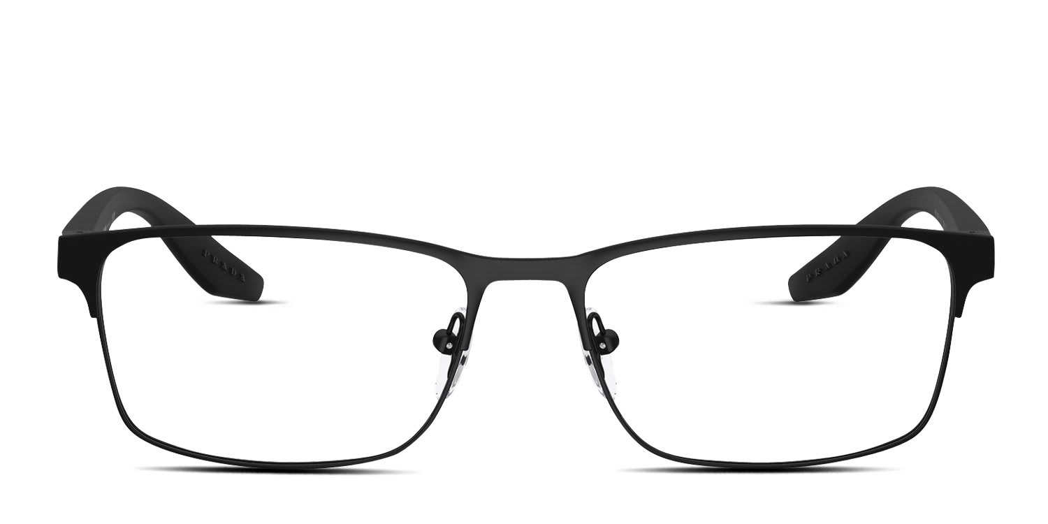 Prada Linea Rossa PS50PV Black glasses - Black - Frontal View