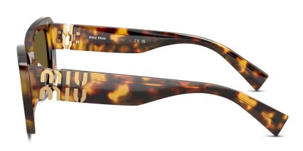 Miu Miu MU07YS Tortoise glasses - Tortoise - Side View