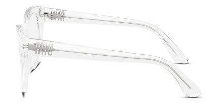 Miu Miu MU05XV Clear glasses - Clear - Side View
