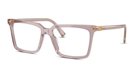 Miu Miu MU08XV Clear glasses - Clear - Angle View