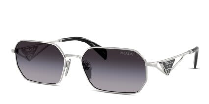 Prada PRA51S Silver glasses - Silver - Angle View