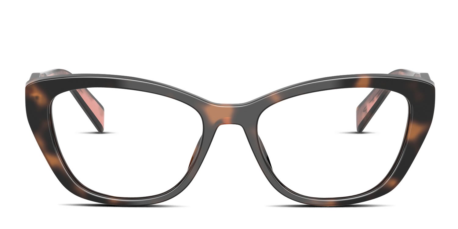 Prada PR19WV Tortoise glasses - Tortoise - Frontal View