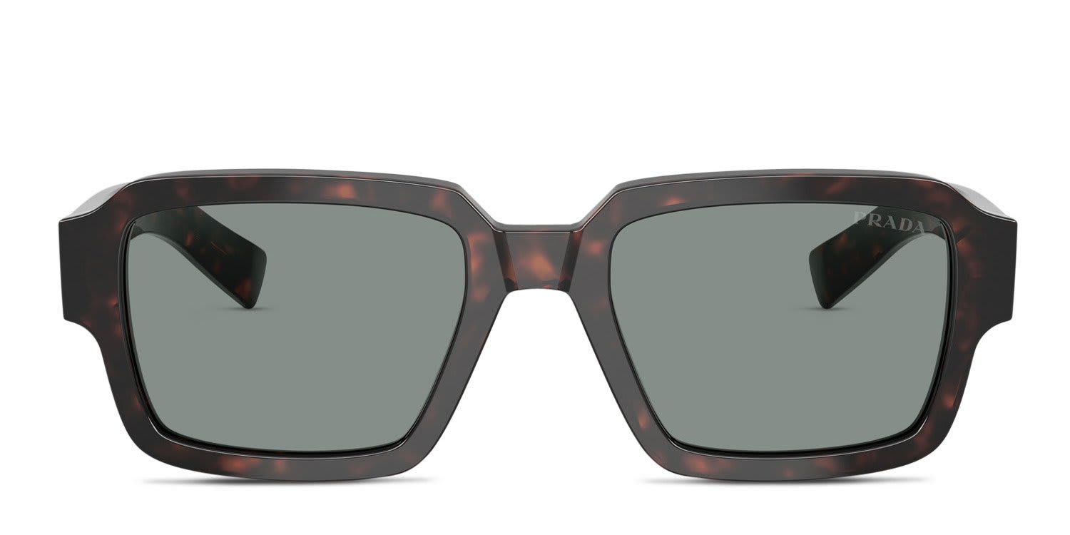 Prada PR02ZS Tortoise glasses - Tortoise / Blue - Frontal View