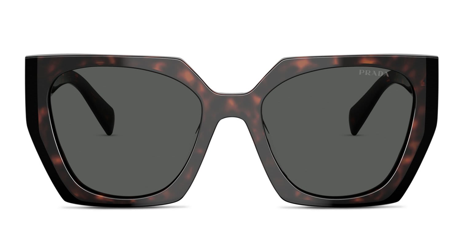 Prada PR15WS Tortoise glasses - Tortoise - Frontal View