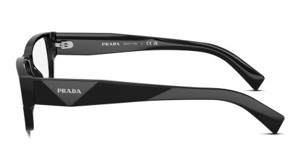 Prada PRB09V Black glasses - Black - Side View