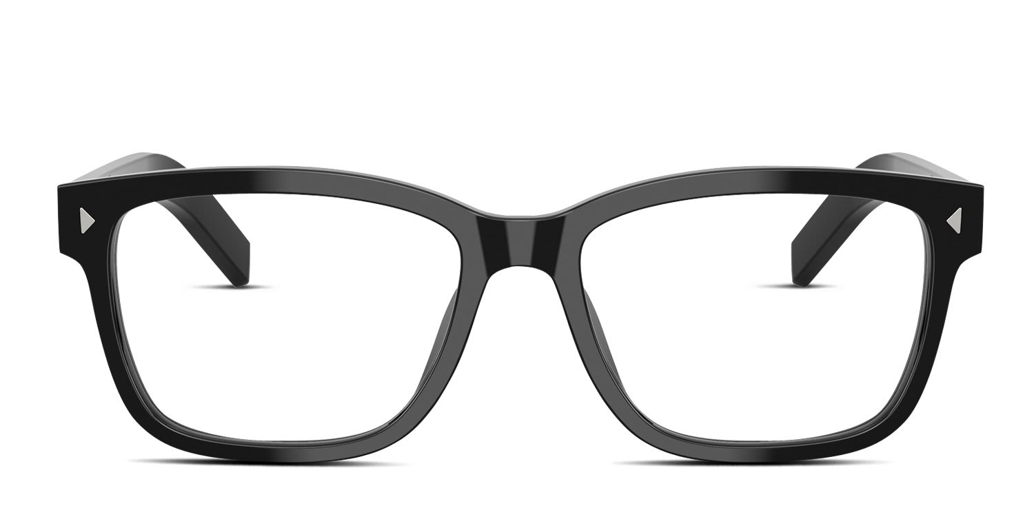 Prada PRB10V Black glasses - Black - Frontal View