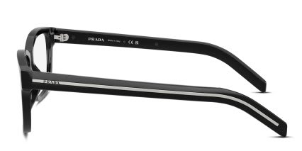 Prada PRB10V Black glasses - Black - Side View