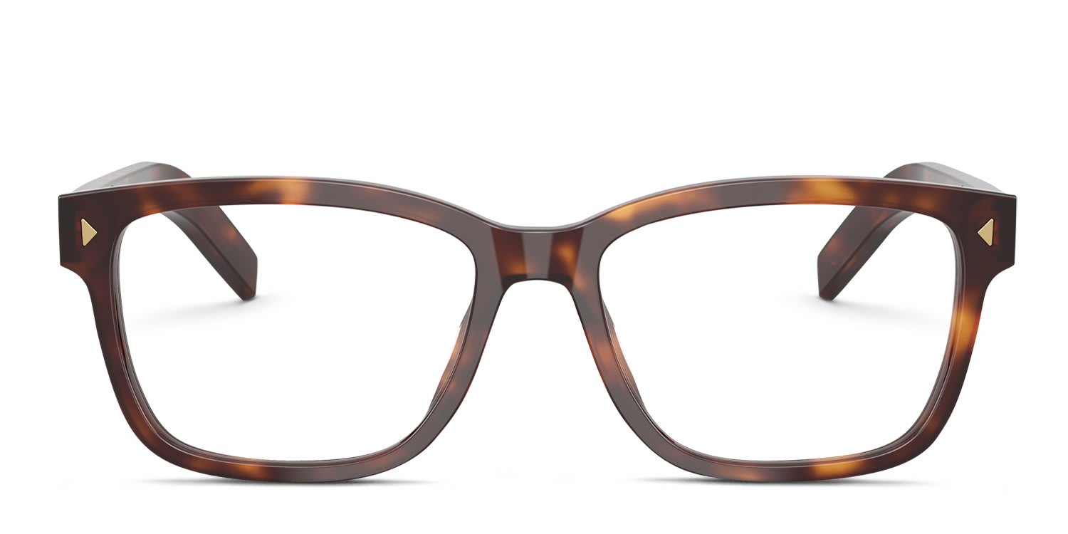 Prada PRB10V Tortoise glasses - Tortoise - Frontal View