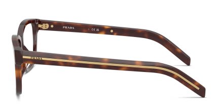 Prada PRB10V Tortoise glasses - Tortoise - Side View