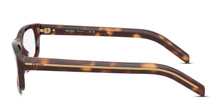 Prada PRB02V Tortoise glasses - Tortoise - Side View