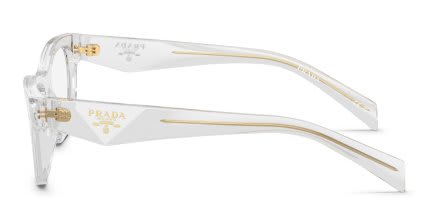 Prada PRB01V Clear, Gray glasses - Clear / Gray - Side View