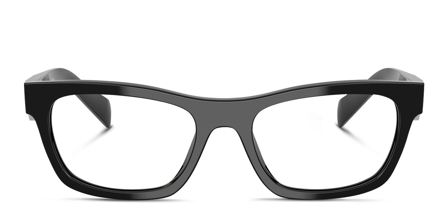Prada PRB01V Black glasses - Black - Frontal View