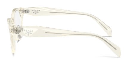 Prada PRB06VD Clear, Beige glasses - Clear / Beige - Side View