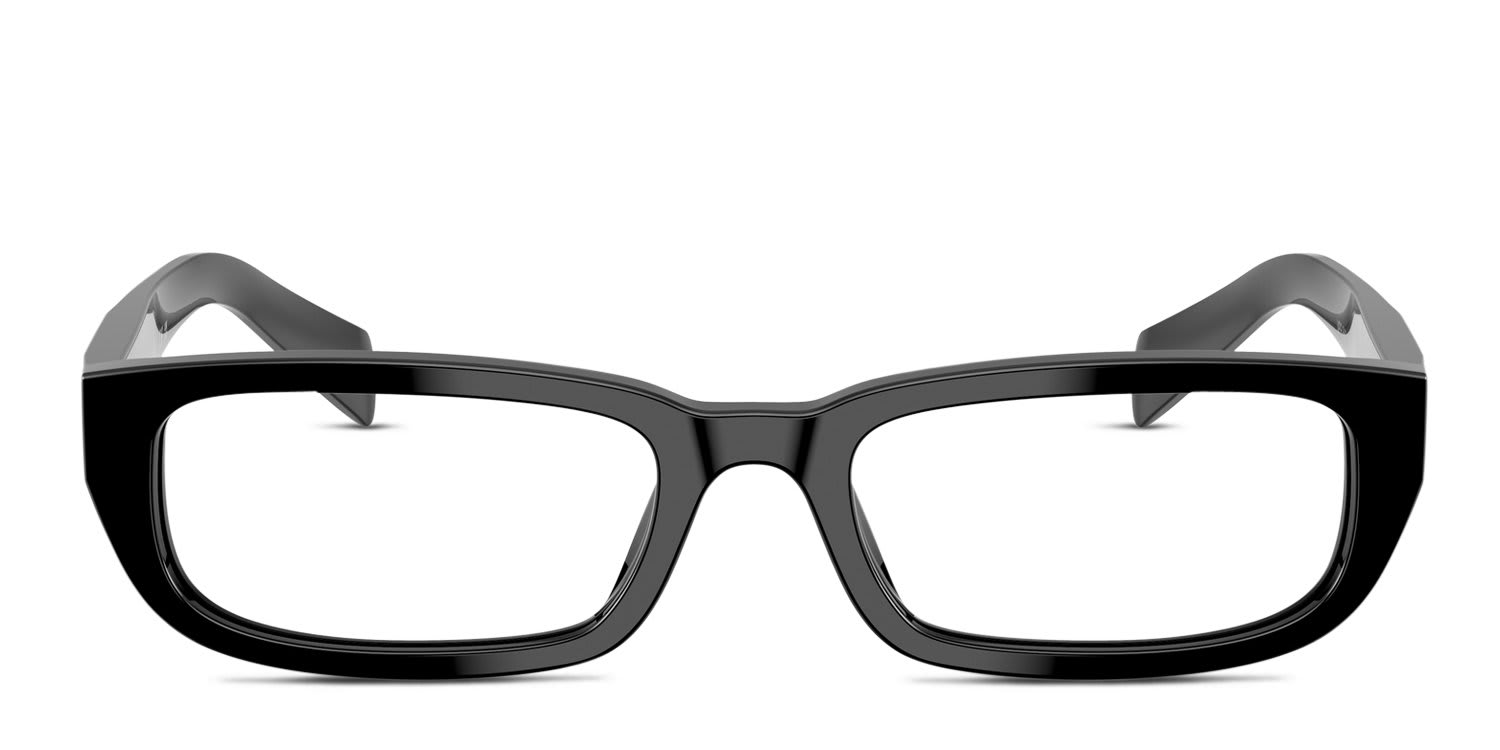 Prada PRB05V Black glasses - Black - Frontal View