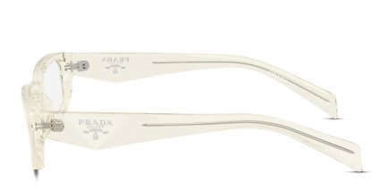 Prada PRB05V Clear, Beige glasses - Clear / Beige - Side View
