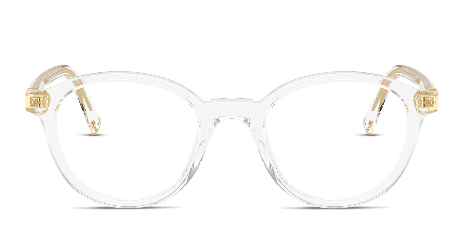Miu Miu MU02WV Clear glasses - Clear - Frontal View