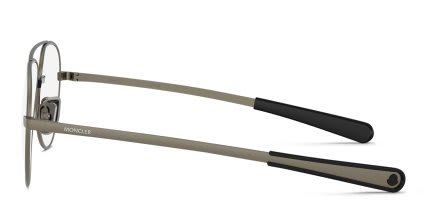 Moncler ME1008 Gray glasses - Gray - Side View