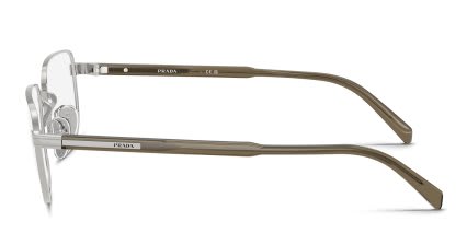 Prada PRB51V Silver glasses - Silver - Side View