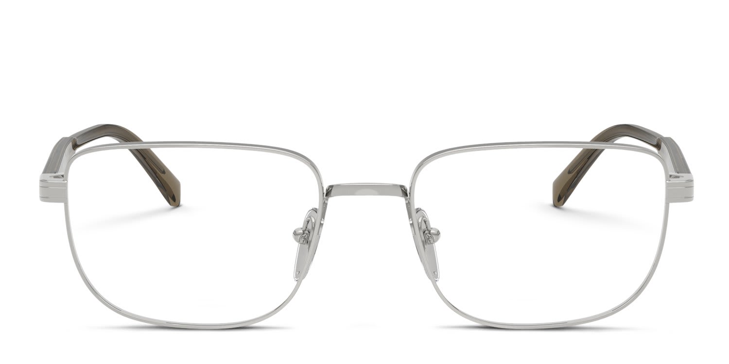 Prada PRB51V Silver glasses - Silver - Frontal View