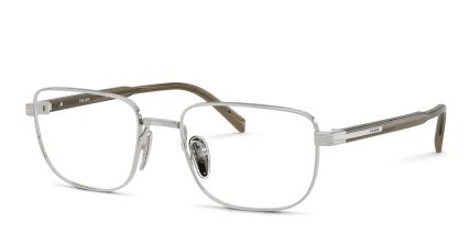 Prada PRB51V Silver glasses - Silver - Angle View