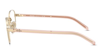 Prada PRB53V Gold glasses - Gold - Side View