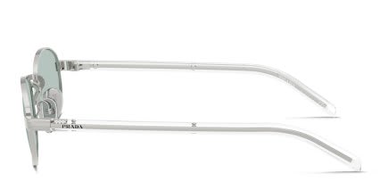 Prada PRB53S Silver glasses - Silver - Side View
