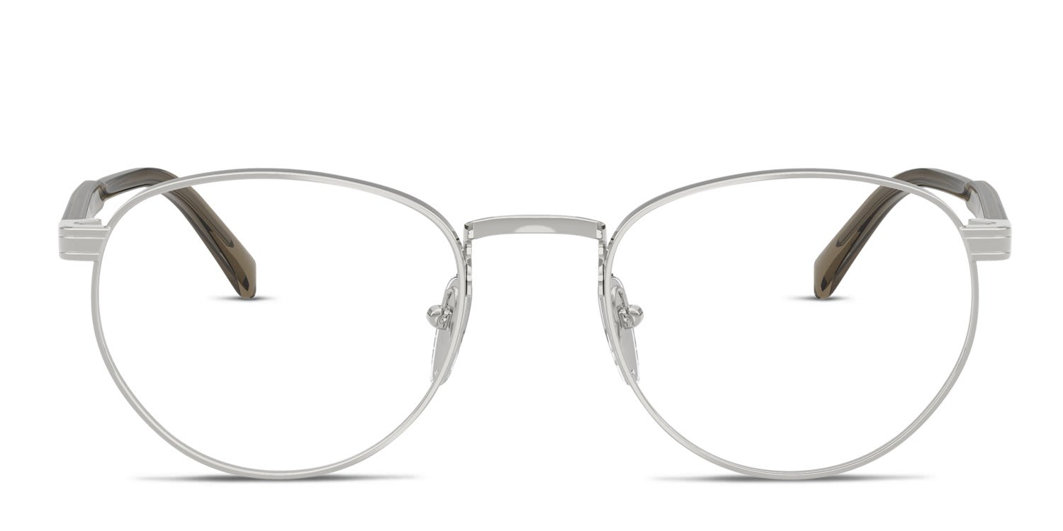 Prada PRB52V Silver glasses - Silver - Frontal View