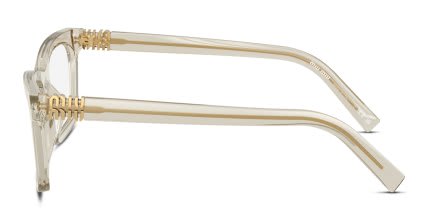 Miu Miu MU04WV Clear glasses - Clear - Side View