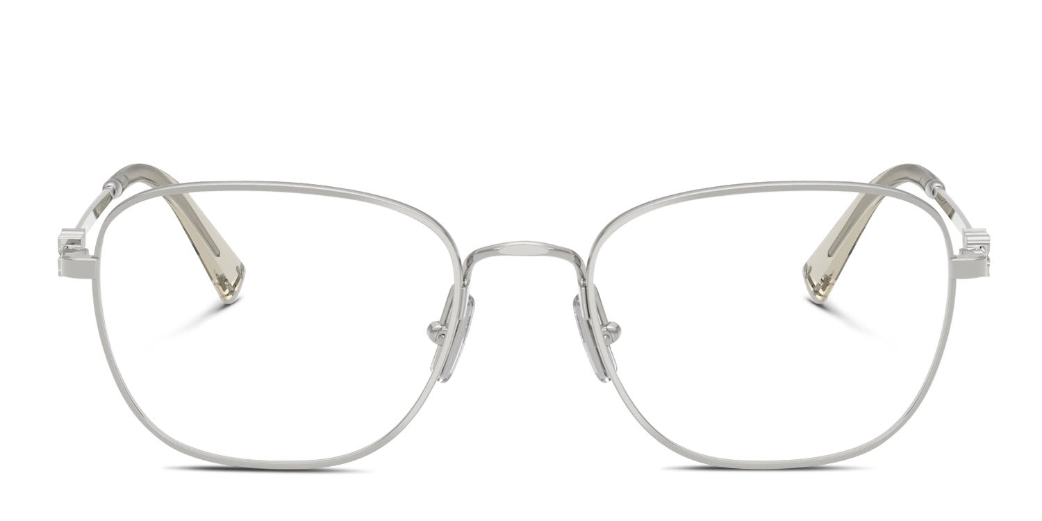 Miu Miu MU50WV Silver glasses - Silver - Frontal View