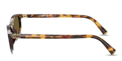 Miu Miu MUA06S Bronze, Tortoise glasses - Bronze / Tortoise / Brown - Side View