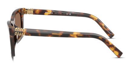 Miu Miu MUA05S Bronze, Tortoise glasses - Bronze / Tortoise / Brown - Side View