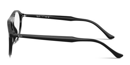 Ray-Ban RX5441 Black glasses - Black - Side View