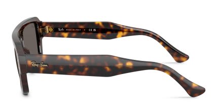 Ray-Ban RB4454 Lukas Tortoise, Gray glasses - Tortoise / Gray - Side View
