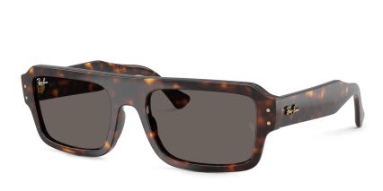 Ray-Ban RB4454 Lukas Tortoise, Gray glasses - Tortoise / Gray - Angle View