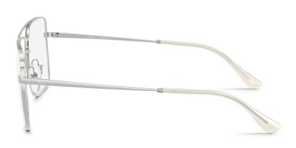 Ray-Ban RX3758V Ari Silver glasses - Silver - Side View