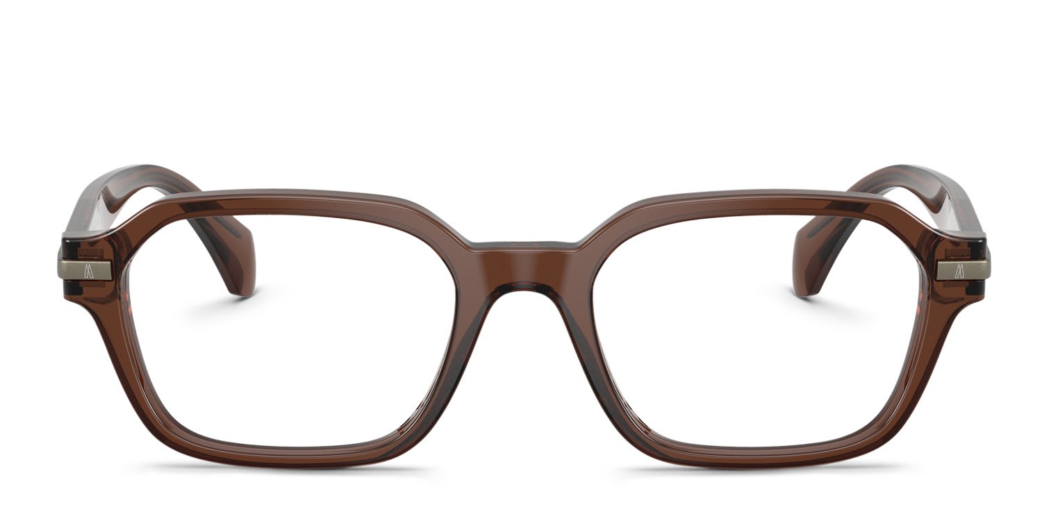 Moncler ME2015 Brown glasses - Brown - Frontal View