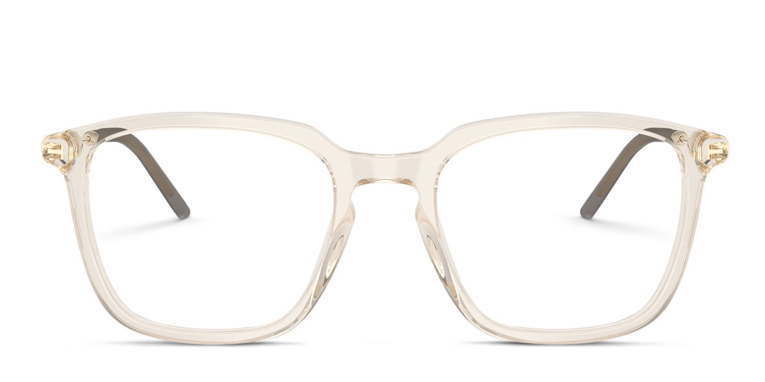 Moncler ME2012 Beige glasses - Beige - Frontal View