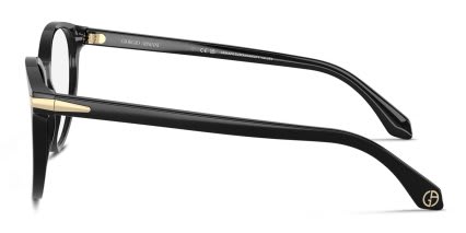 Giorgio Armani AR7279 Black glasses - Black - Side View