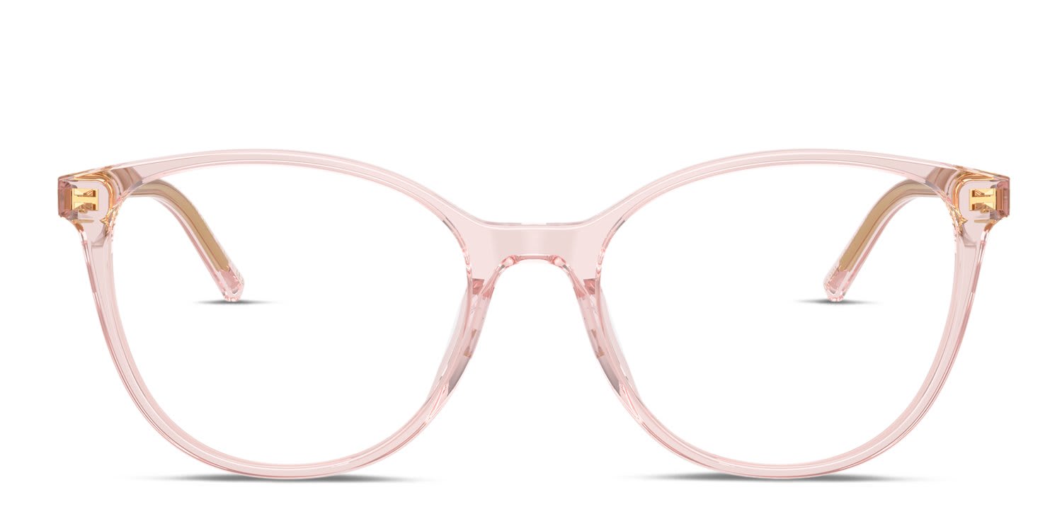 Dolce & Gabbana DG3425 Clear, Pink glasses - Clear / Pink - Frontal View