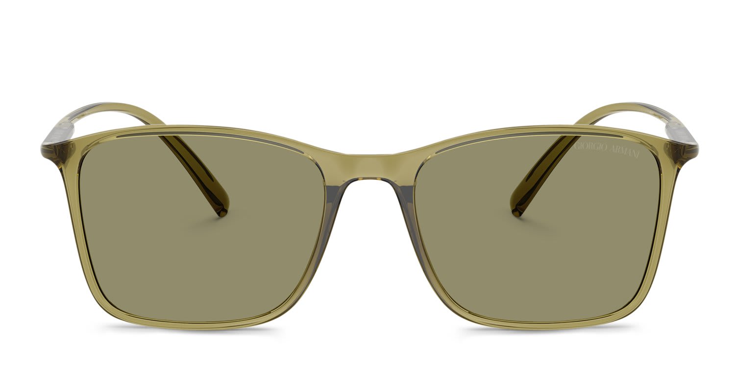 Giorgio Armani AR8231U Green glasses - Green - Frontal View