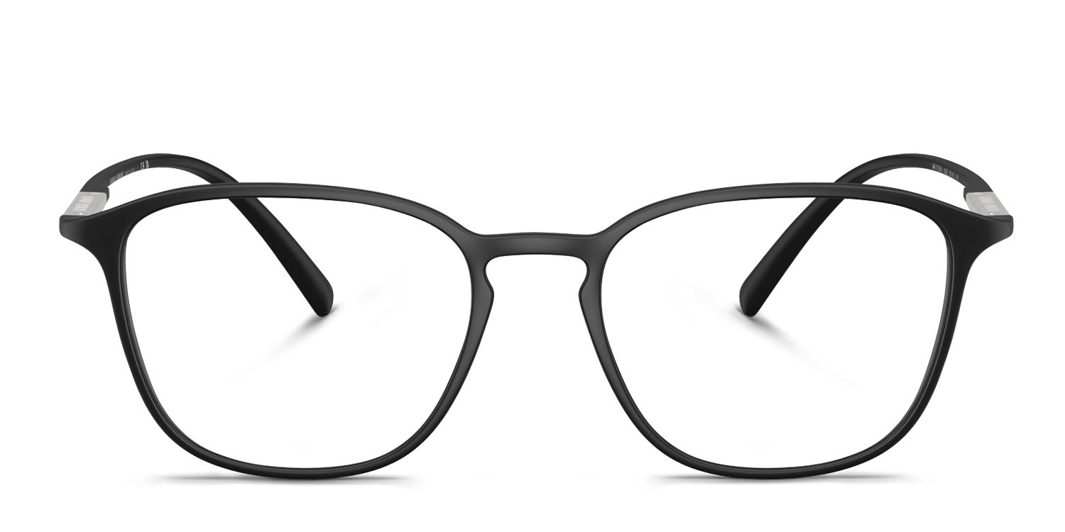 Giorgio Armani AR7276U Black glasses - Black - Frontal View