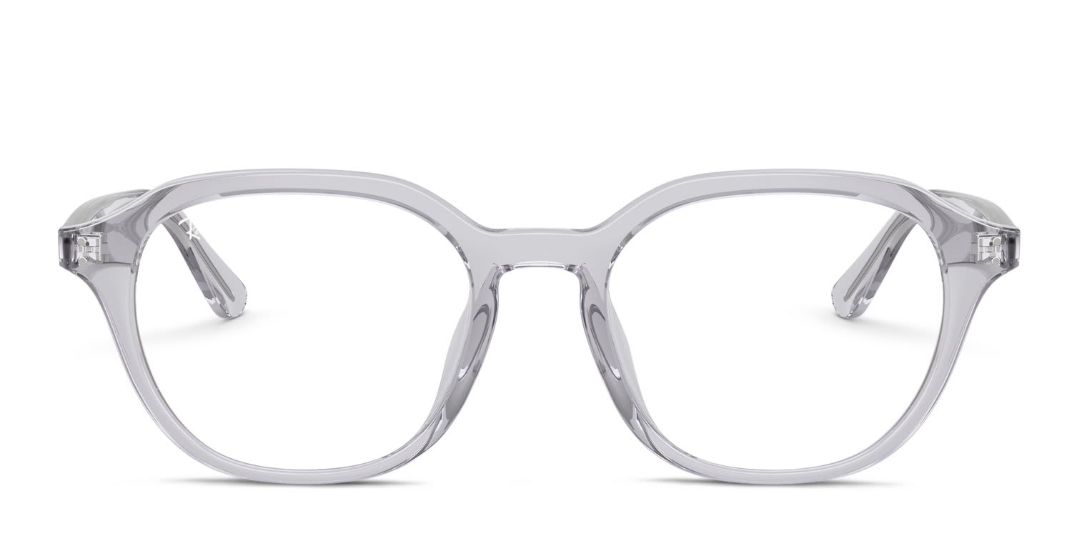 Ray-Ban RX7259D Clear, Gray glasses - Clear / Gray - Frontal View