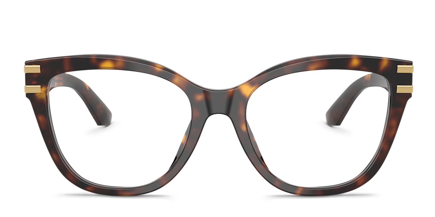 Dolce & Gabbana DG3418 Tortoise glasses - Tortoise - Frontal View